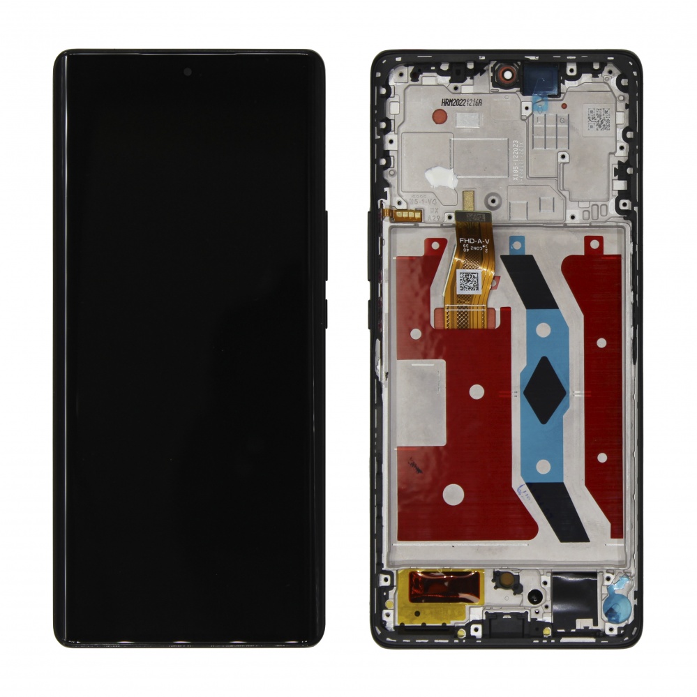 Дисплейный модуль для Huawei Honor X9a 5G/ magic 5 lite (Черный) - в рамке OR