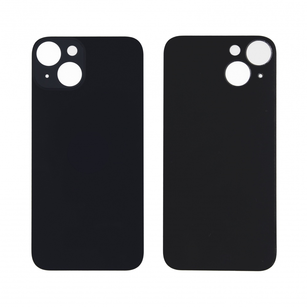 Задняя крышка iPhone 14 (Черный) - с широким вырезом
