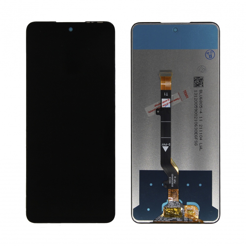 Дисплей в сборе с тачскрином для Tecno Camon 17P (Черный) - OR