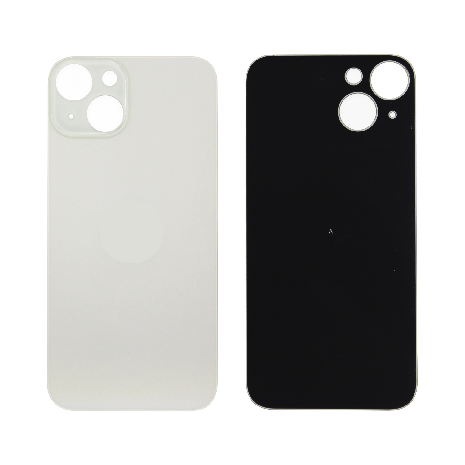 Задняя крышка для iPhone 14 (Белый) - с широким вырезом