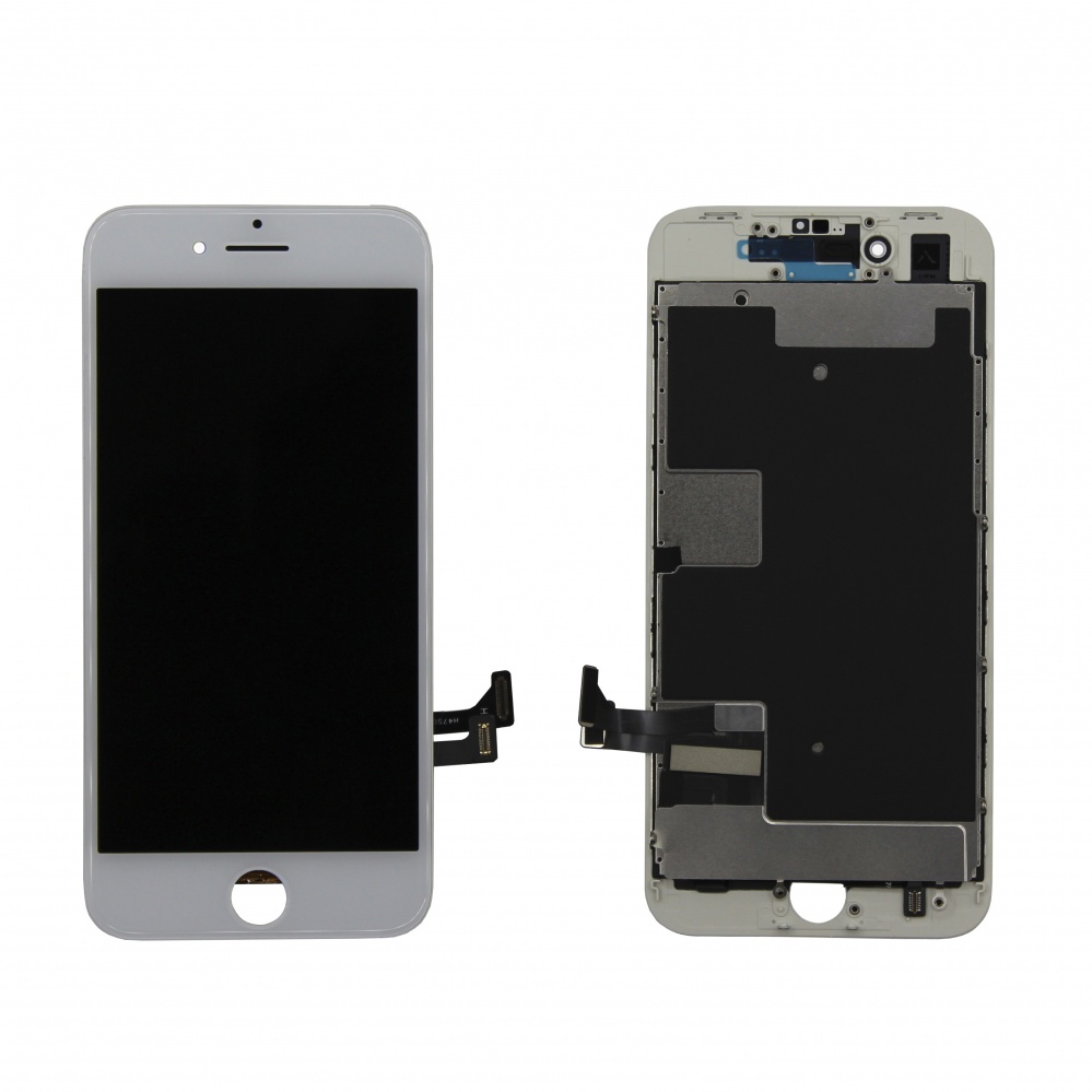 Дисплей в сборе с тачскрином для iPhone 8/SE 2020/SE 2022 (Белый) - в сборе Премиум + Дисплей в сборе с тачскрином для iPhone 8/SE 2020/SE 2022 (Белый) - в сборе Премиум +