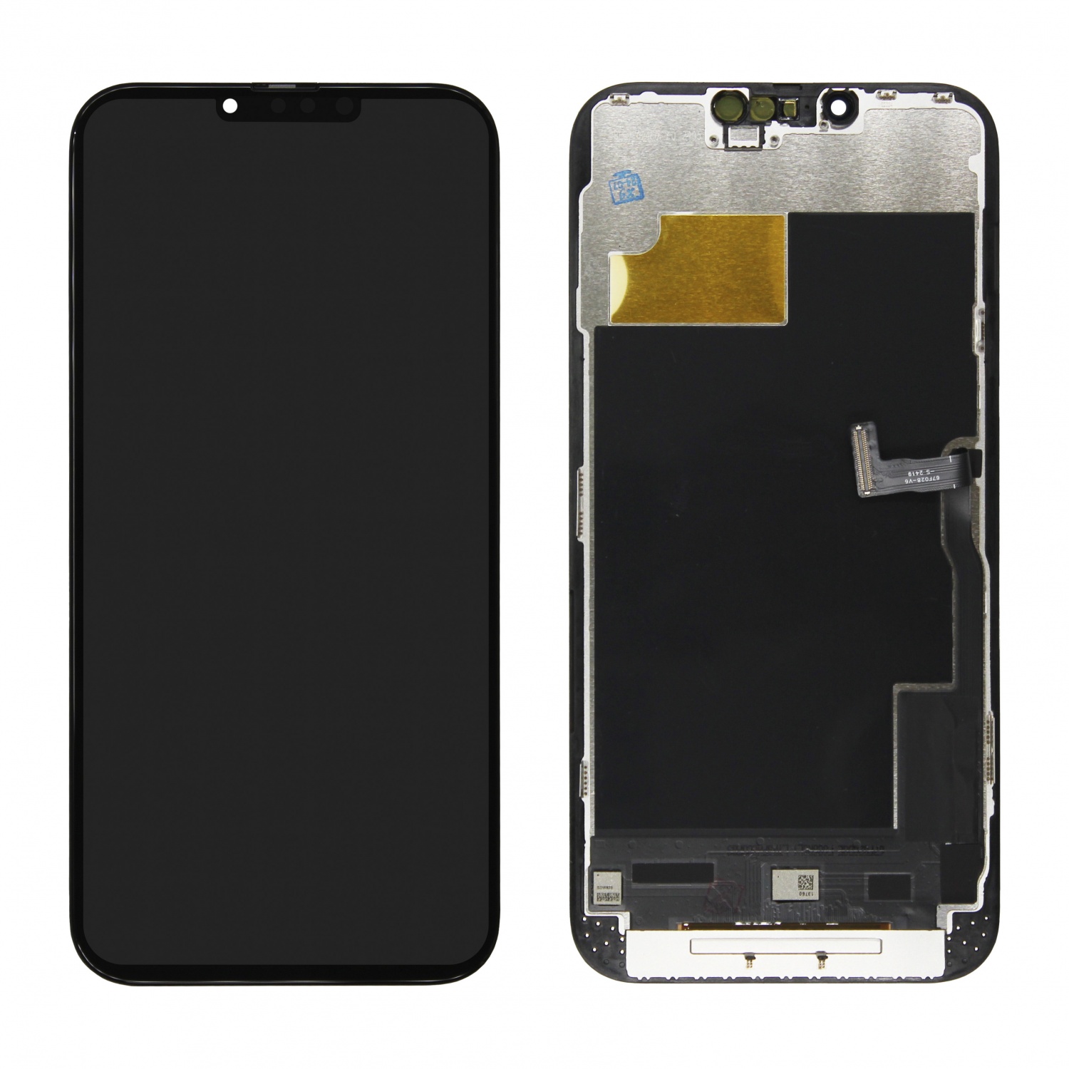 Дисплей в сборе с тачскрином для iPhone 13 Pro Max (Черный) - Премиум (in-cell)