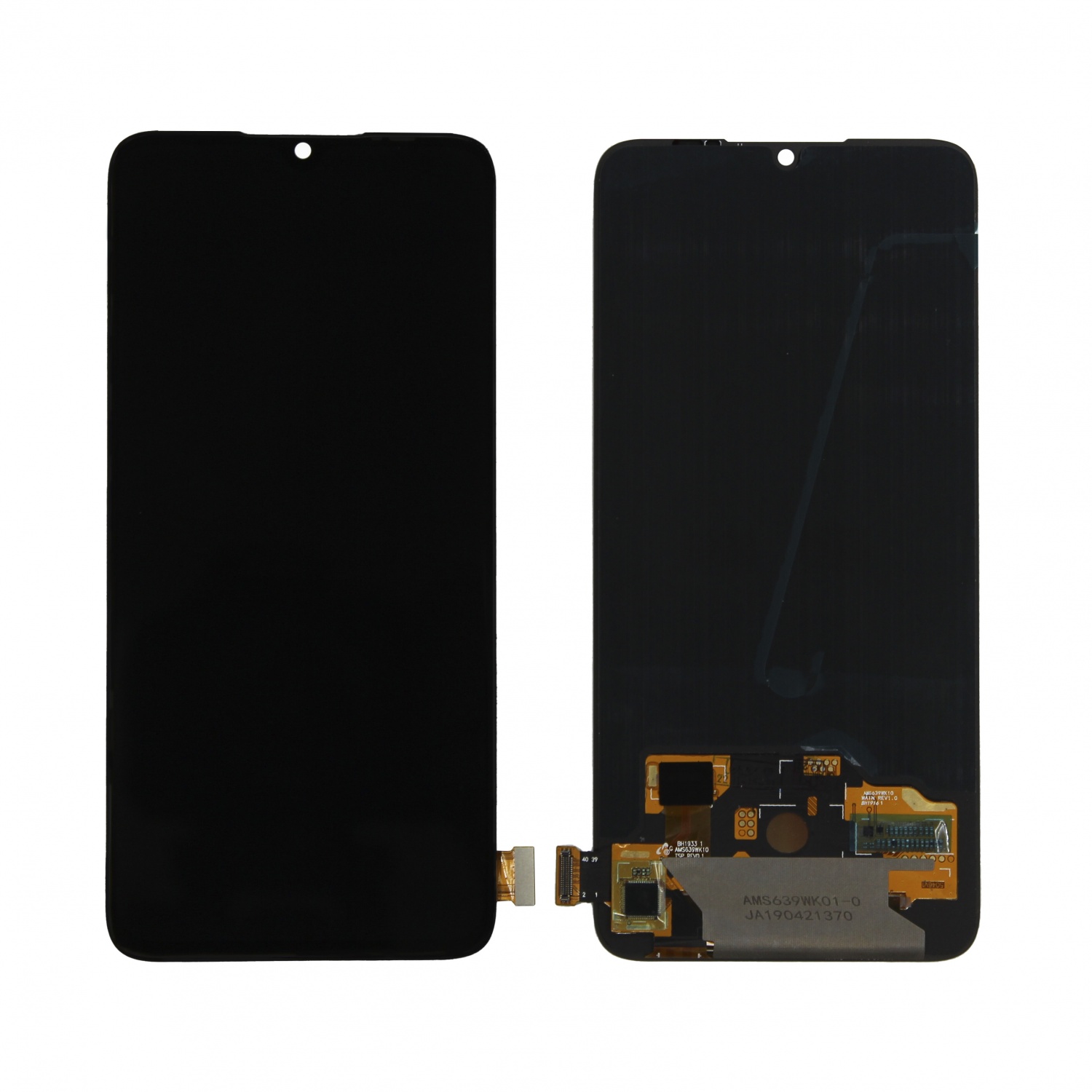 Дисплей в сборе с тачскрином для Xiaomi Mi 9 Lite (Черный) - OLED
