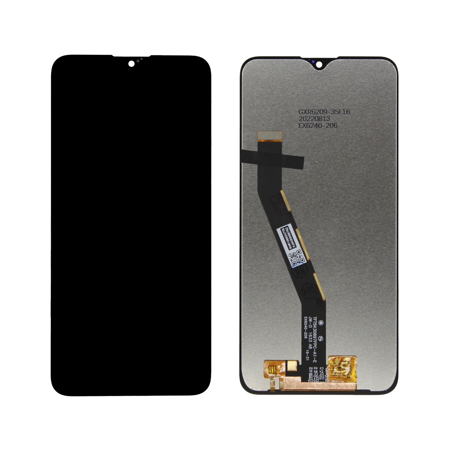 Дисплей в сборе с тачскрином для Xiaomi Redmi 8/Redmi 8A (Черный) - Премиум
