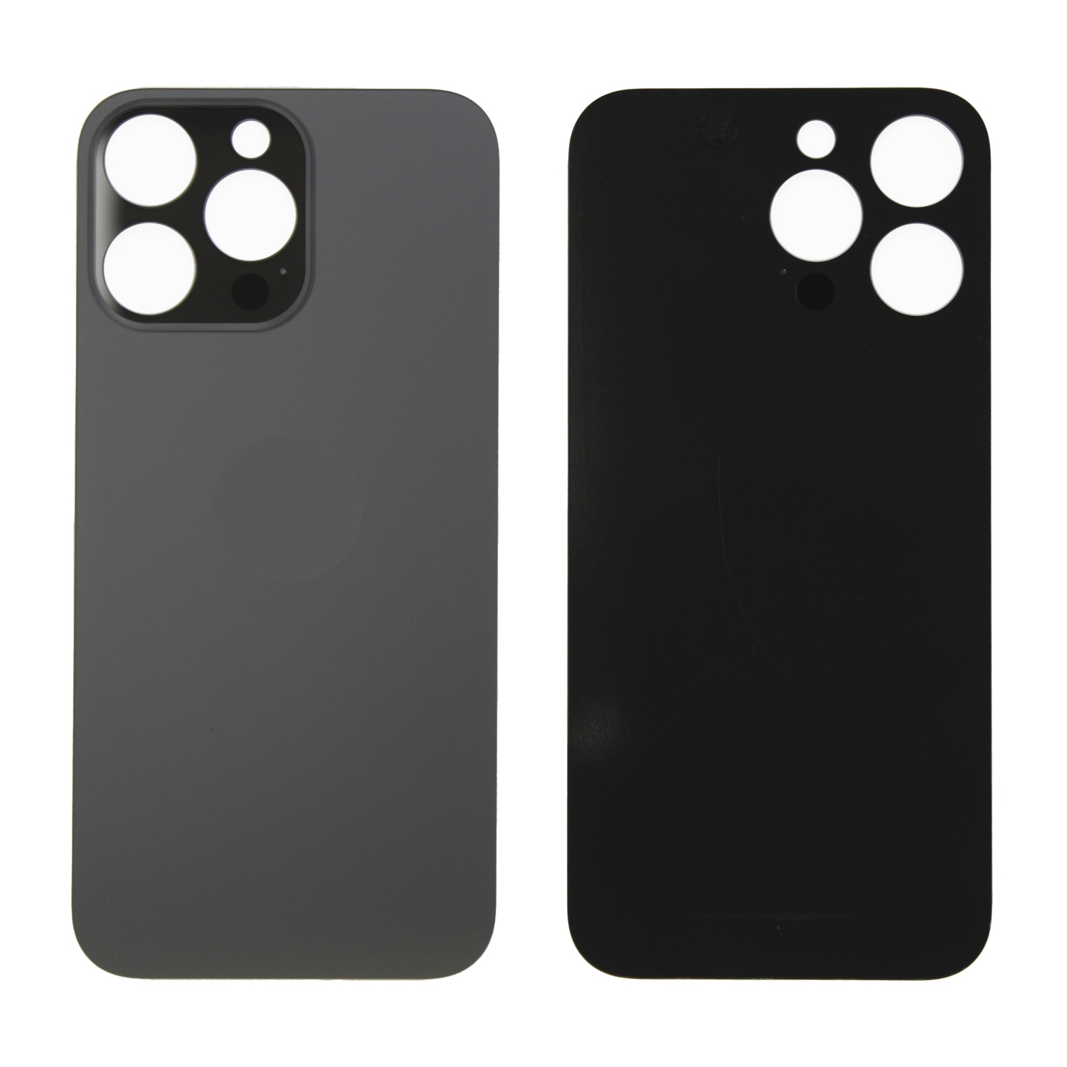 Задняя крышка для iPhone 14 Pro Max (Серый) - с широким вырезом