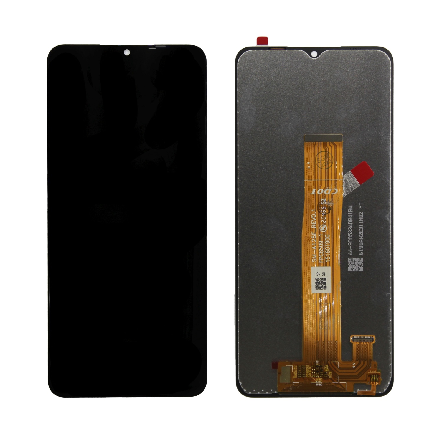 Дисплей в сборе с тачскрином для Samsung A022G (A02) (Черный) - OR