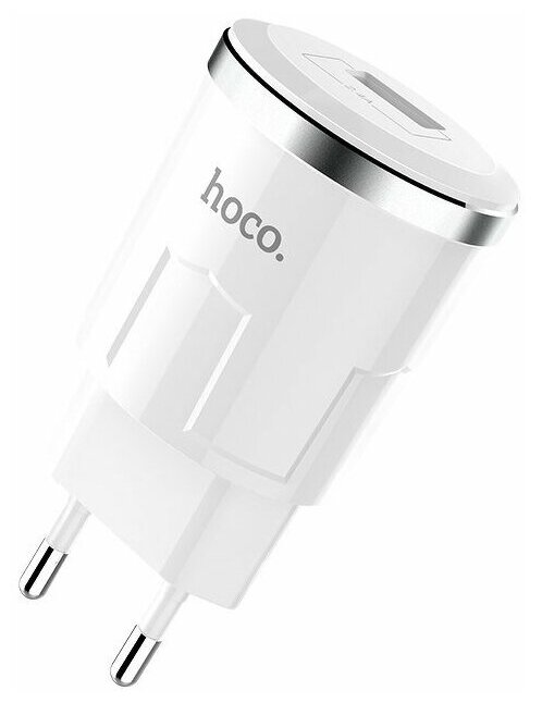Сетевое зарядное устройство USB HOCO C37A (Белый)