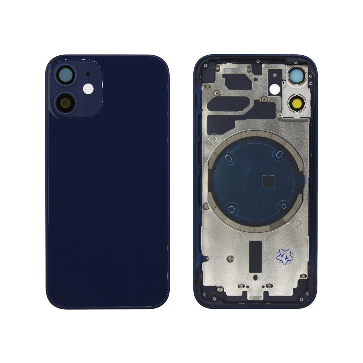 Корпус для iPhone 12 mini (Синий) - OEM