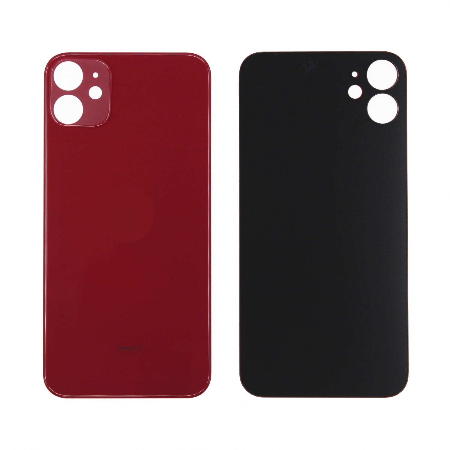 Задняя крышка iPhone 11 (Красный) - с широким вырезом