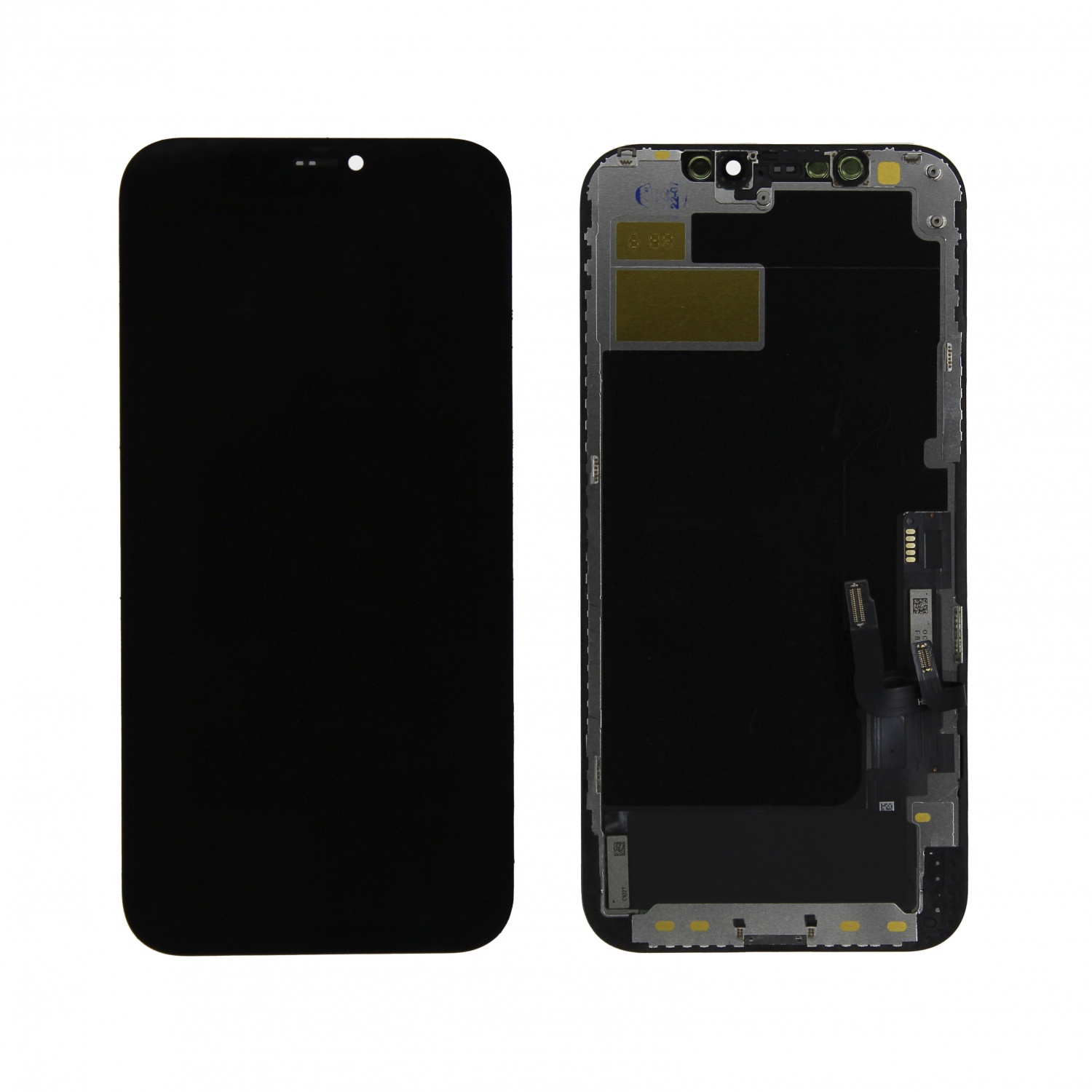 Дисплей в сборе с тачскрином для iPhone 12/ 12 Pro (Черный) - OLED