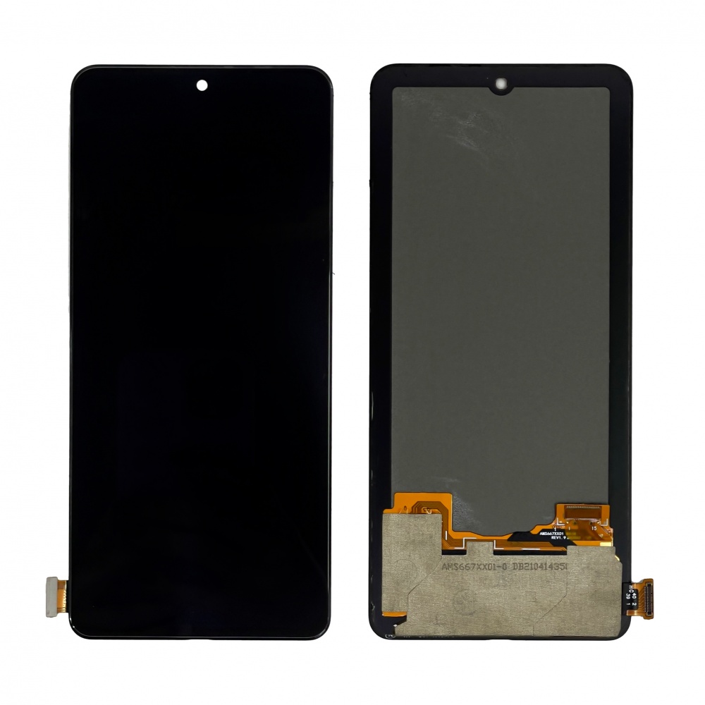 Дисплей в сборе с тачскрином для Xiaomi Poco F4 (Черный) - OLED