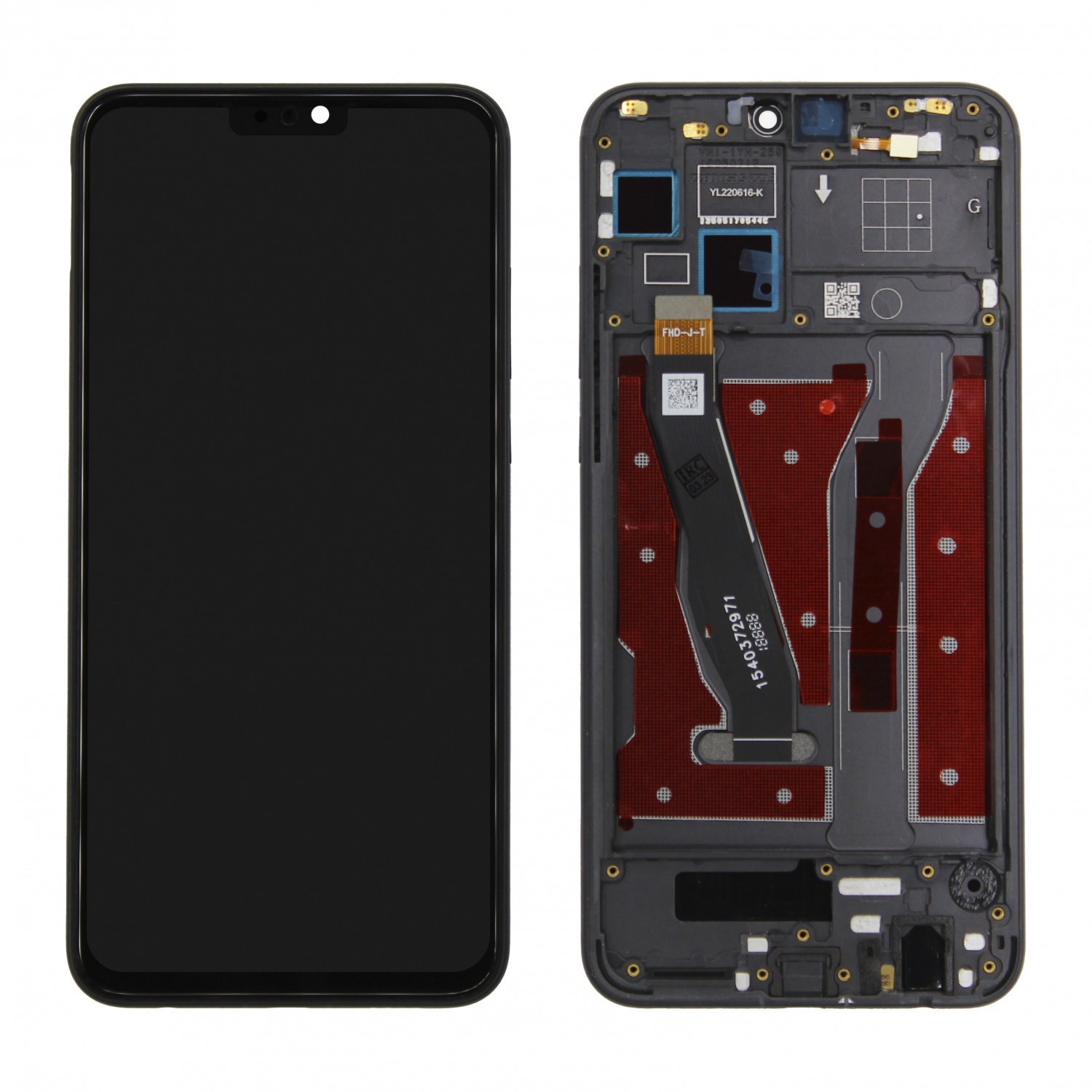 Дисплейный модуль для Huawei Honor 8X/9X Lite (JSN-L21/L22/L23) (Черный) - в рамке OR