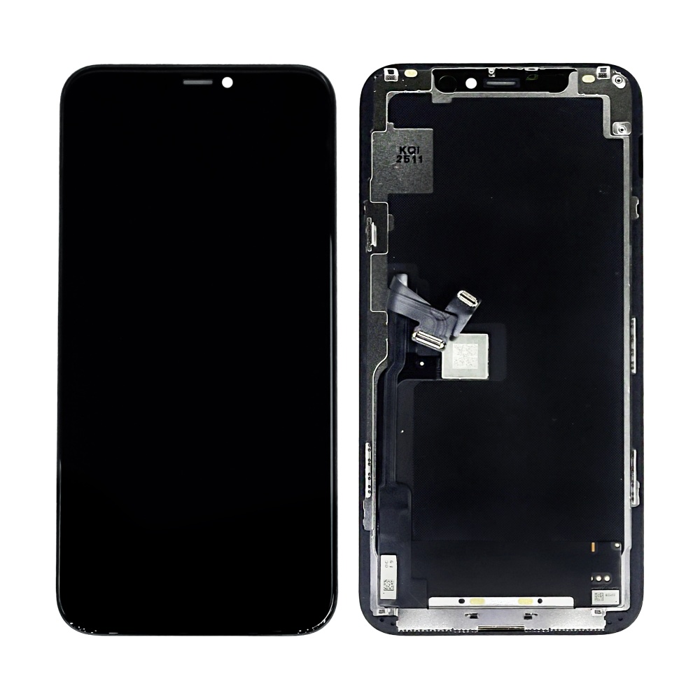 Дисплей в сборе с тачскрином для iPhone 11 Pro (Черный) - Hard OLED (качество Sota)