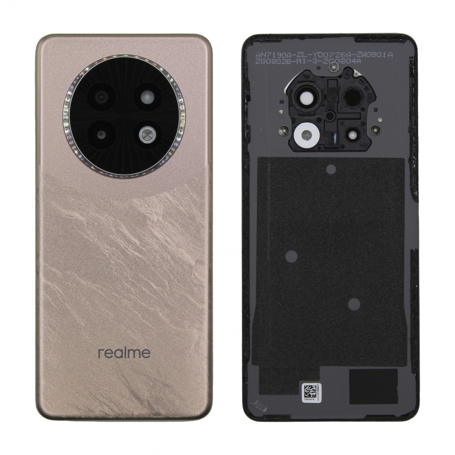 Задняя рышка для Realme 13 Plus (Золотой) - OR100%