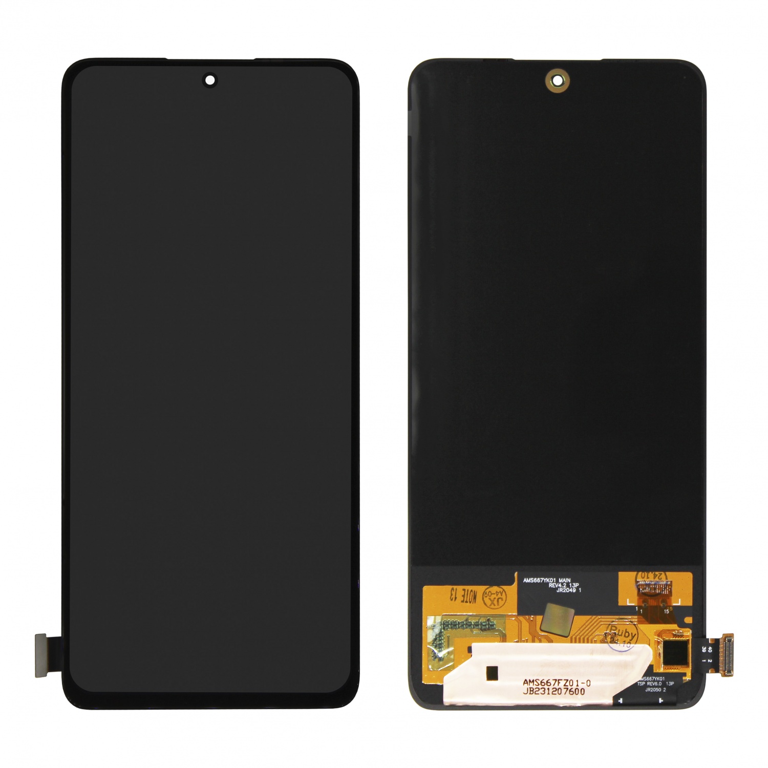 Дисплей в сборе с тачскрином для Xiaomi Redmi Note 13 4G (23129RAA4G) (Черный) - OLED