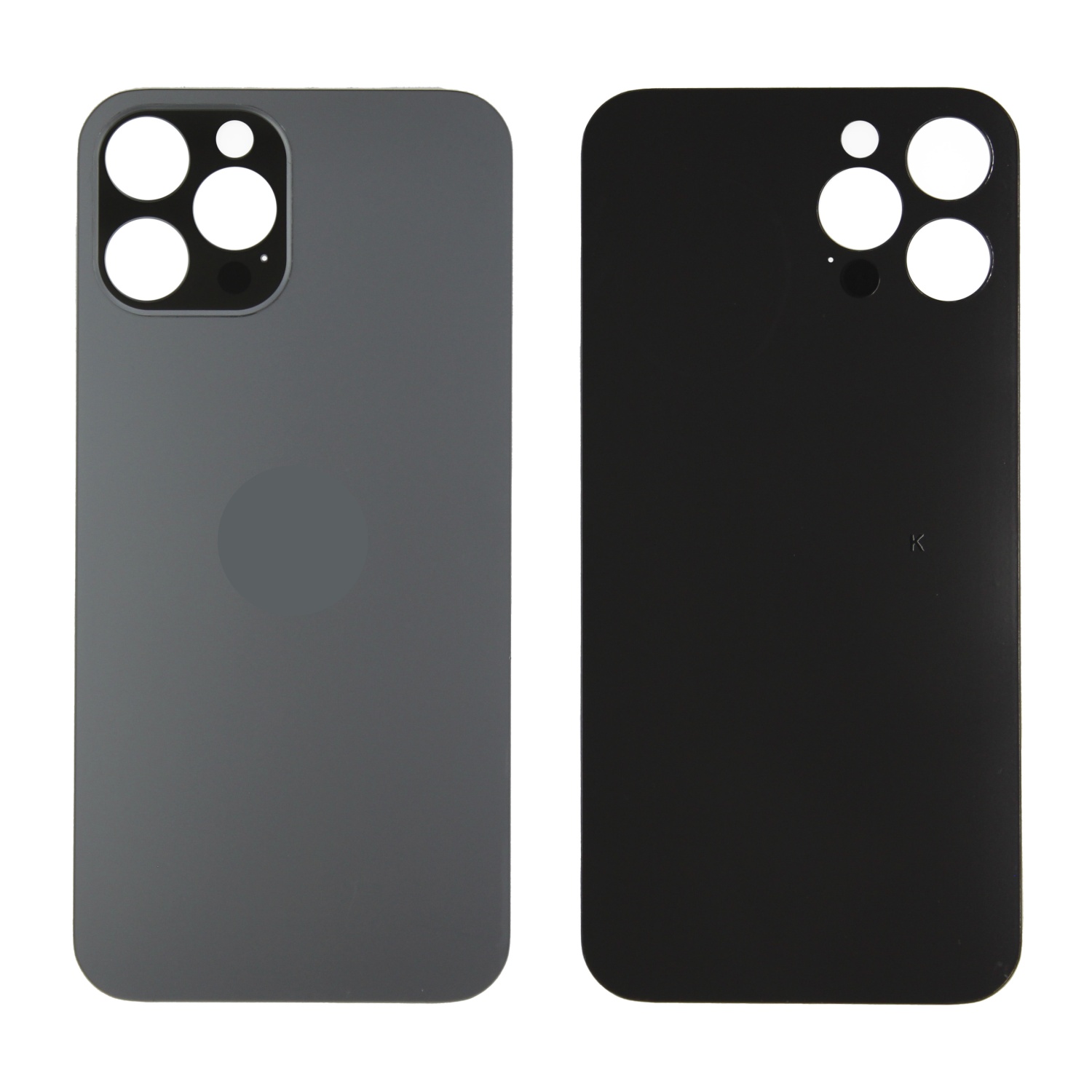 Задняя крышка для iPhone 12 Pro Max (Серый) - с широким вырезом