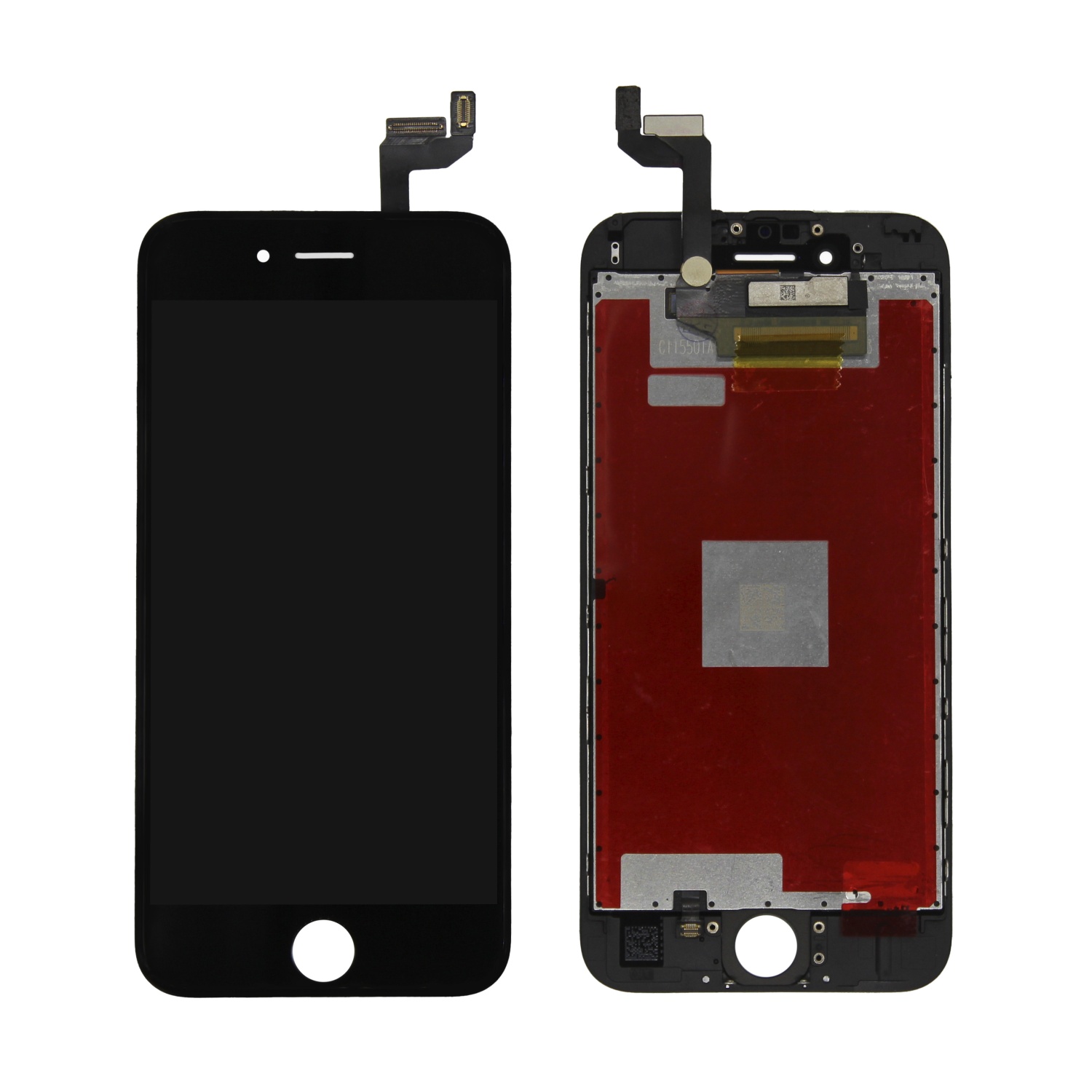 Дисплей в сборе с тачскрином для iPhone 6S (Черный) - OR (заменили Тач + Стекло)