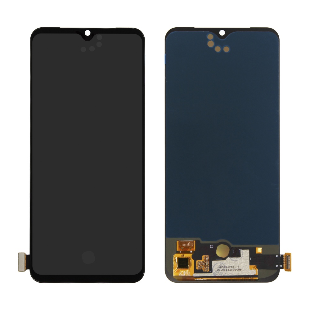 Дисплей в сборе с тачскрином для Vivo V20/V21e 4G/V23e 4G (V2025/V2061/V2116) (Черный) - OLED (Ориг размер)