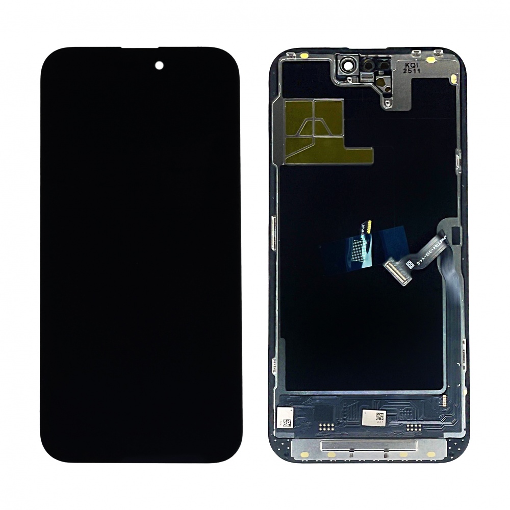 Дисплей в сборе с тачскрином для iPhone 14 Pro Max (Черный) - SOFT OLED (качество Sota)