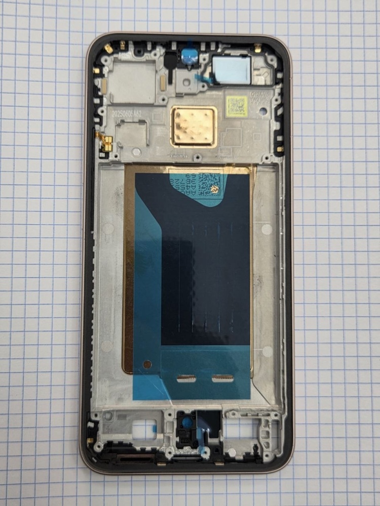 Рамка дисплея для Xiaomi 15T (Золото) - OR100% (SP)