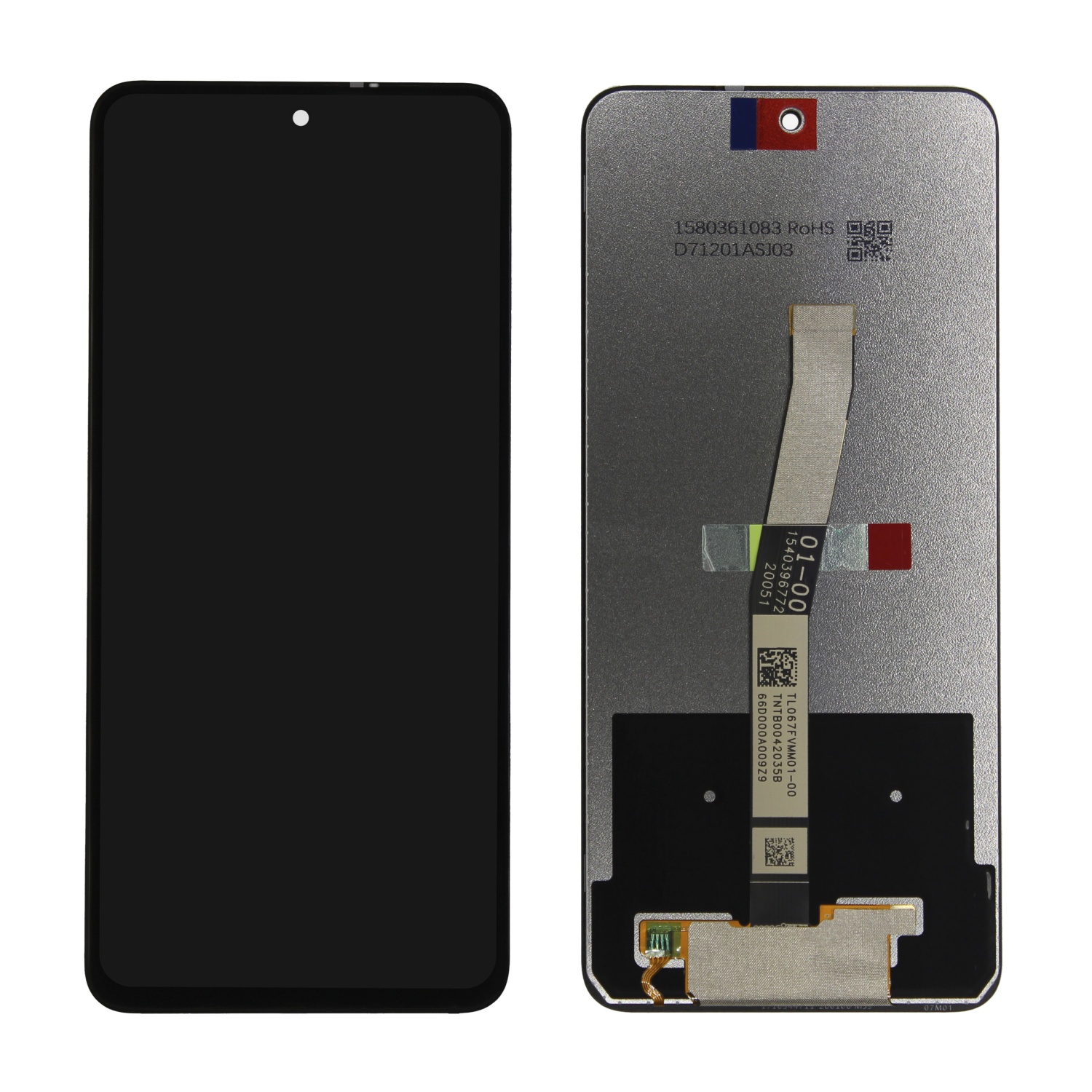 Дисплей в сборе с тачскрином для Xiaomi Redmi Note 9S/Note 9 Pro (Черный) - OR100