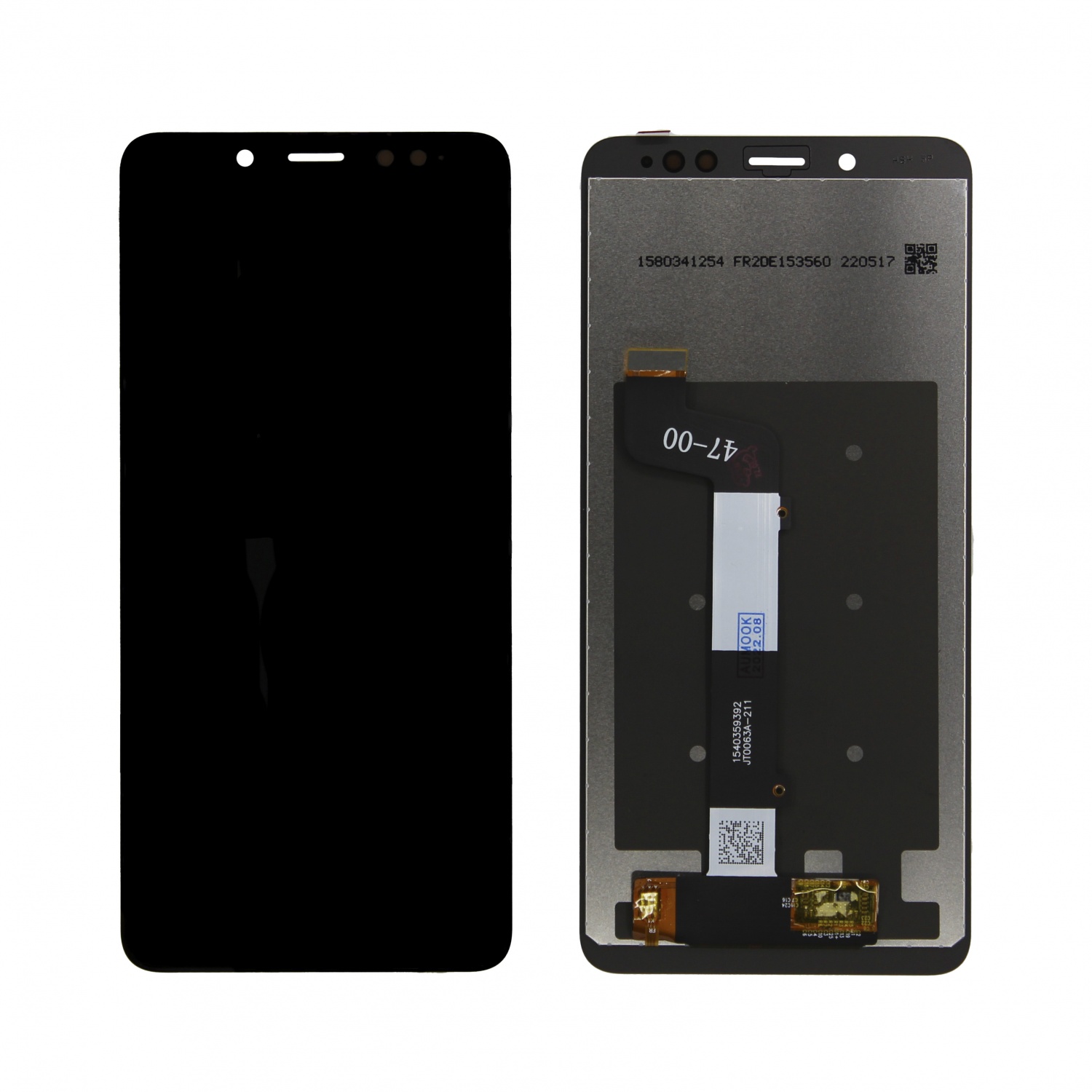 Дисплей в сборе с тачскрином для Xiaomi Redmi Note 5/Note 5 Pro (Черный) - Премиум