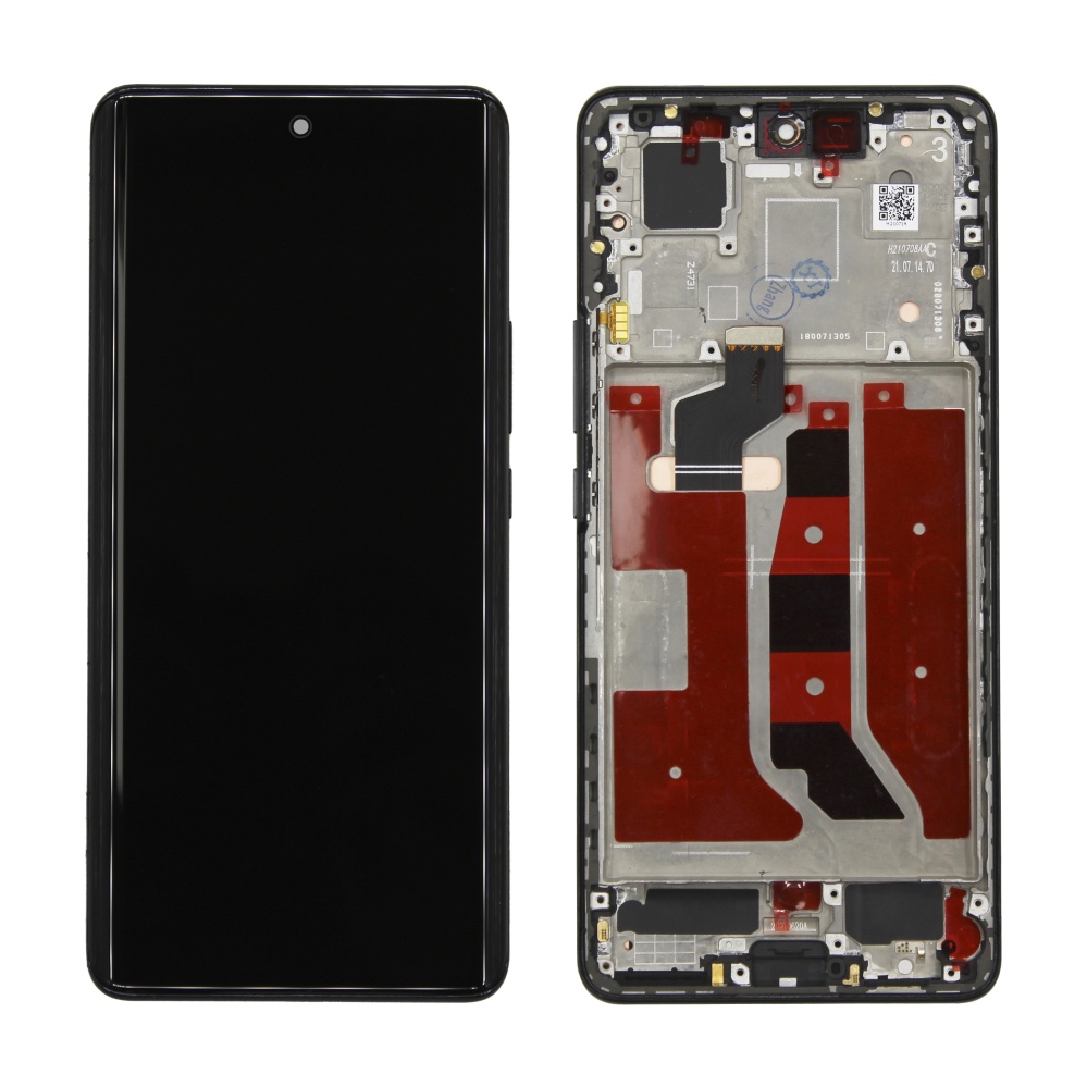 Дисплейный модуль для Huawei Honor 50 (NTH-AN00, NTH-NX9) (Черный) - в рамке OR
