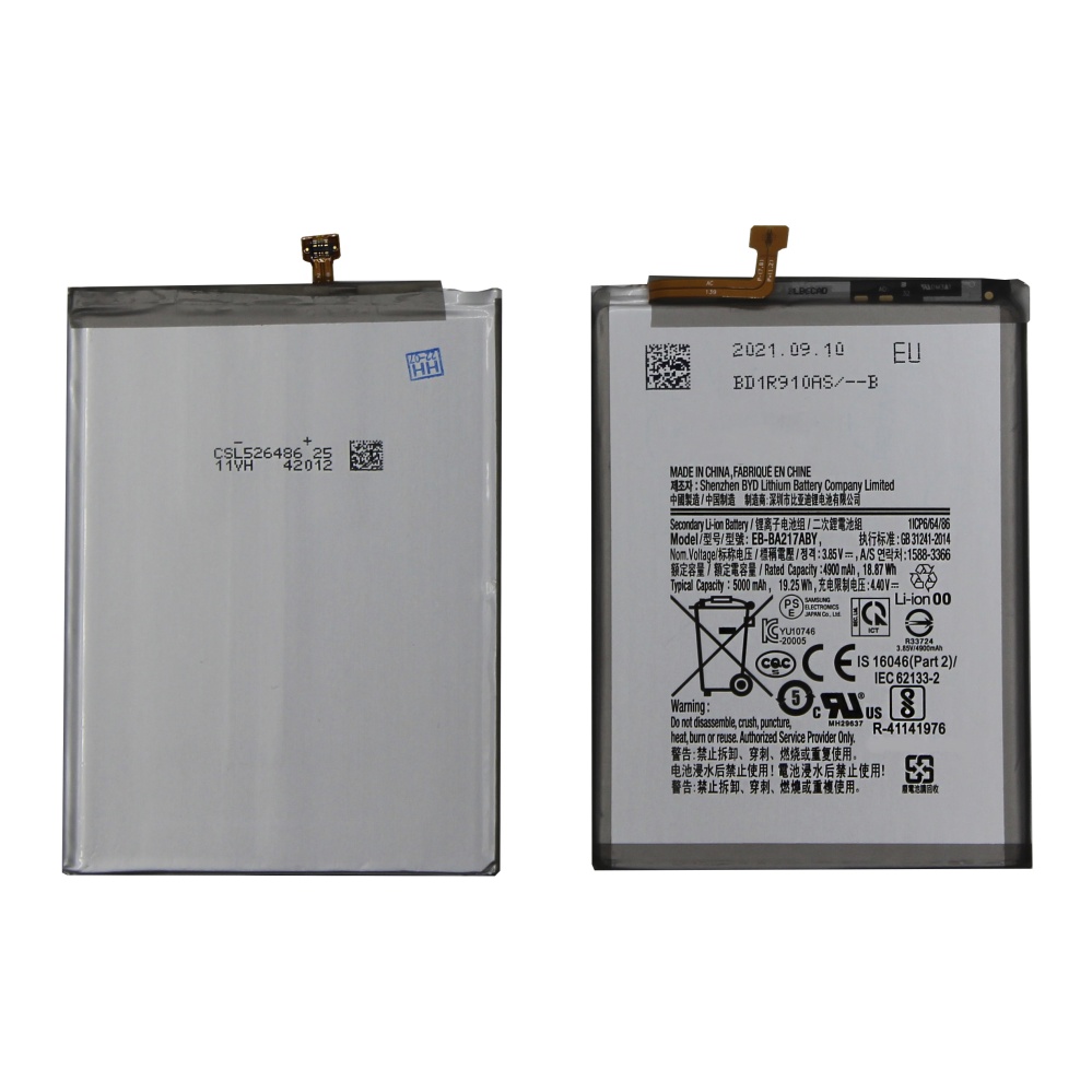 Аккумулятор для Samsung EB-BA217ABY (A217F A21s/A022G A02/A127F A12 Nacho) - Премиум