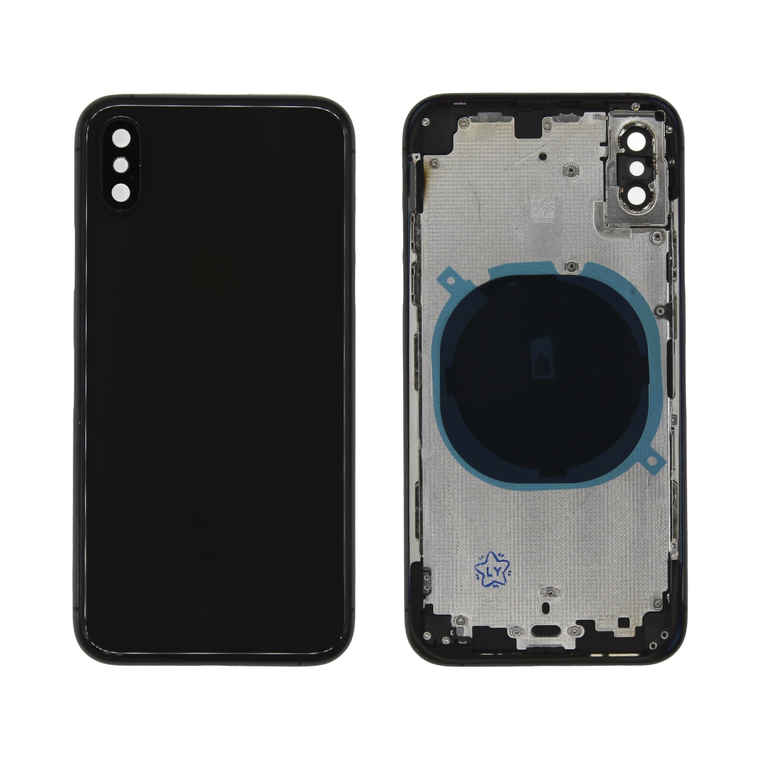 Корпус для iPhone XS (Черный) - OEM