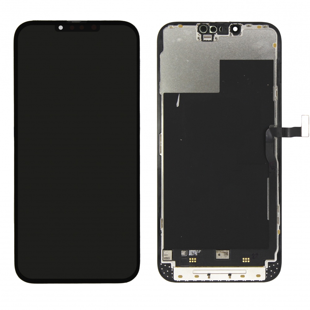 Дисплей в сборе с тачскрином для iPhone 13 Pro Max (Черный) - OR (New Glass)
