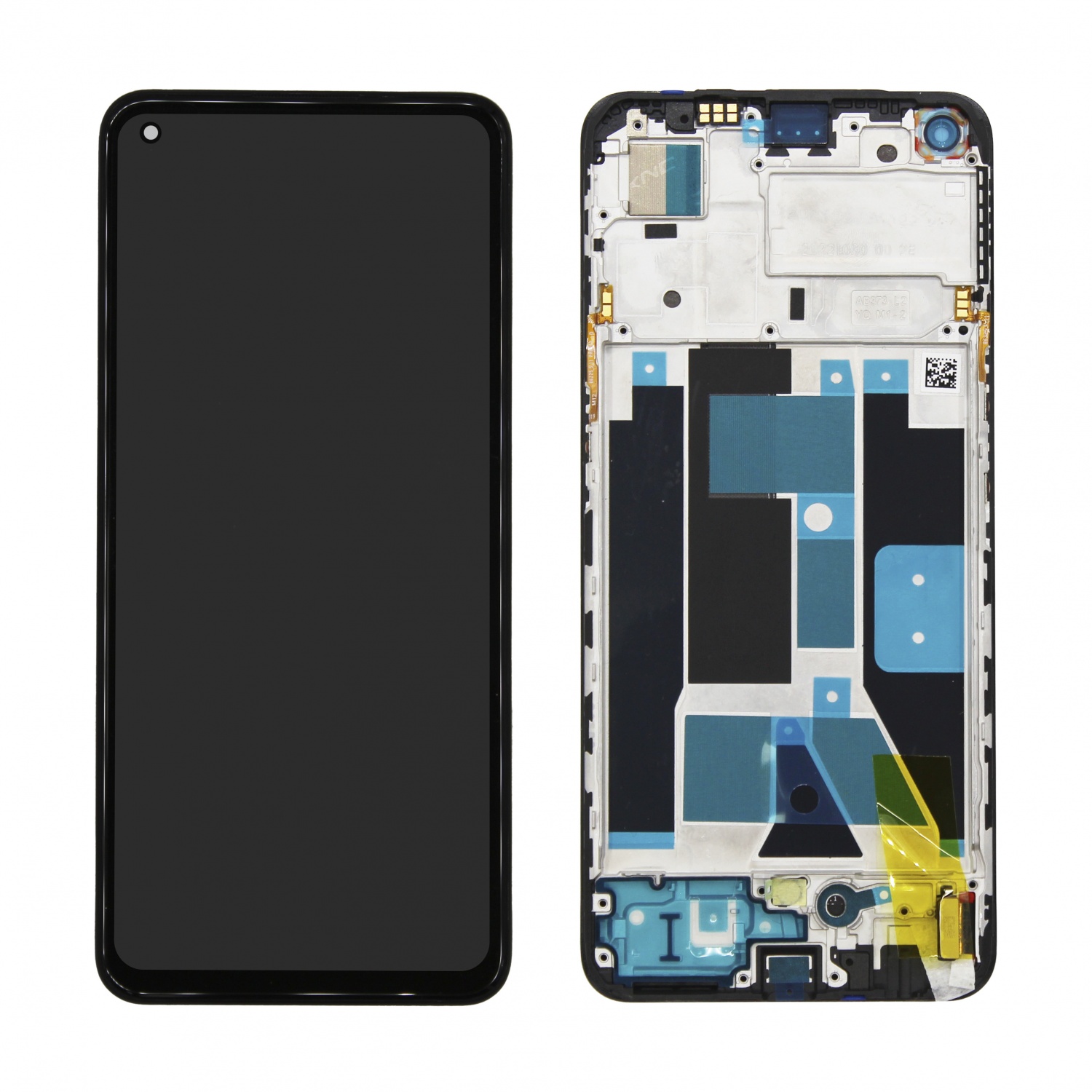 Дисплей в сборе с тачскрином для Realme 9 (RMX3521)(Черный) - в рамке OR