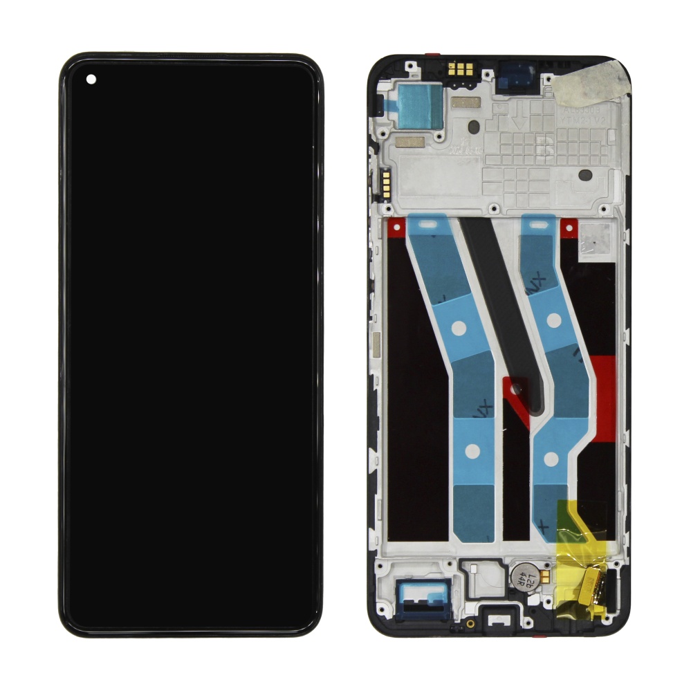 Дисплей в сборе с тачскрином для Realme 11 4G (Черный) - в рамке новый OR100% (SP)