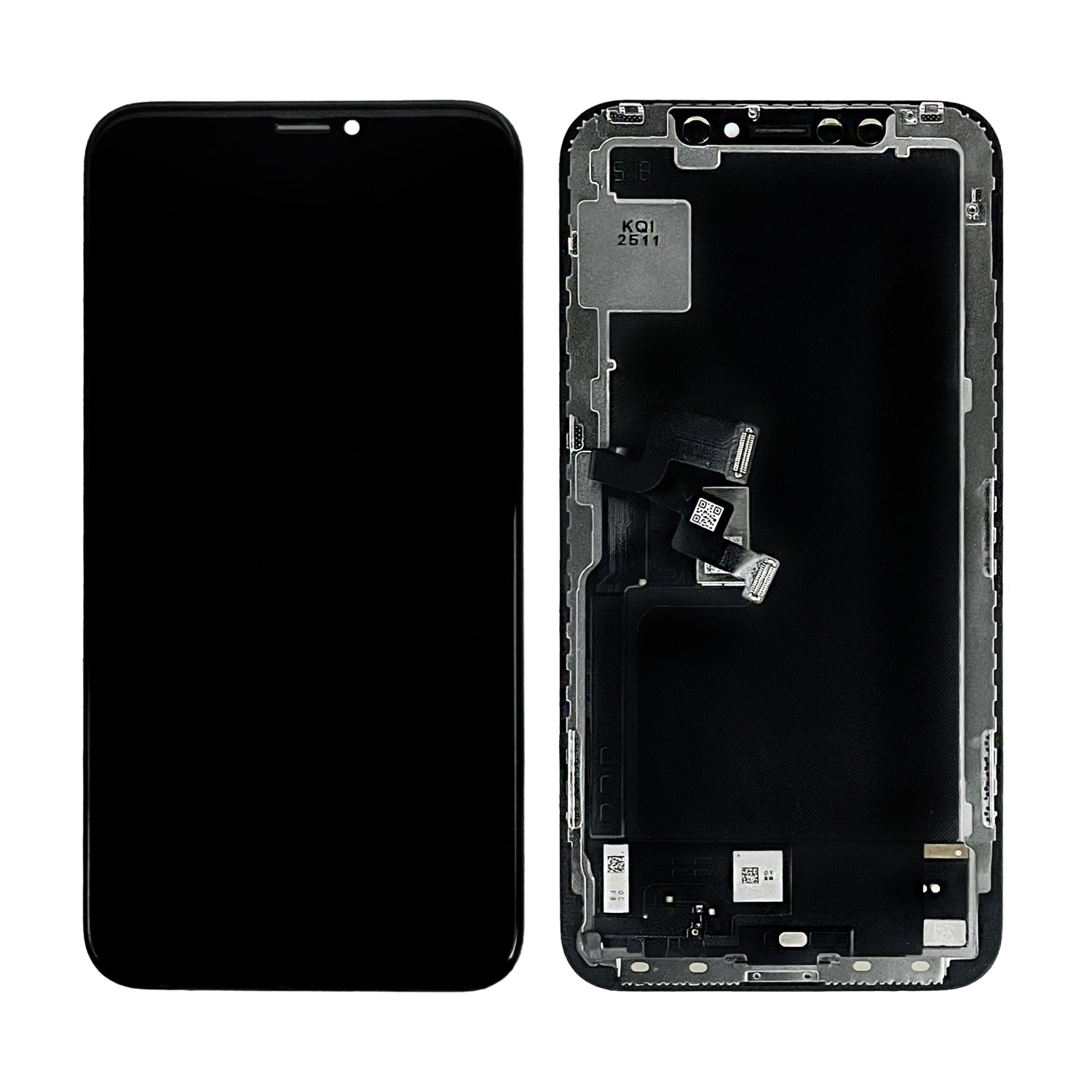 Дисплей в сборе с тачскрином для iPhone X (Черный) - Hard OLED (качество Sota)