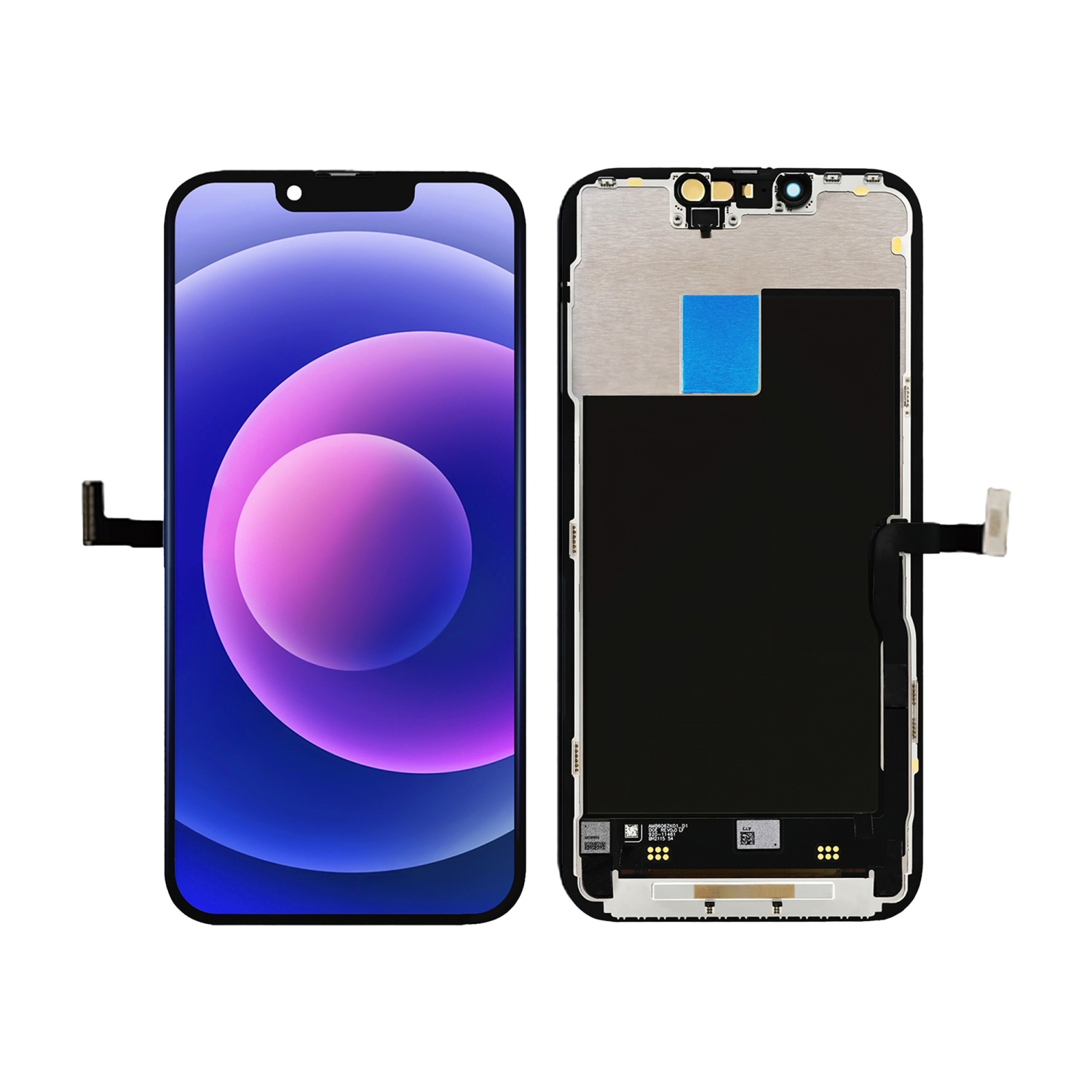 Дисплей в сборе с тачскрином для iPhone 13 Pro (Черный) - SOFT OLED