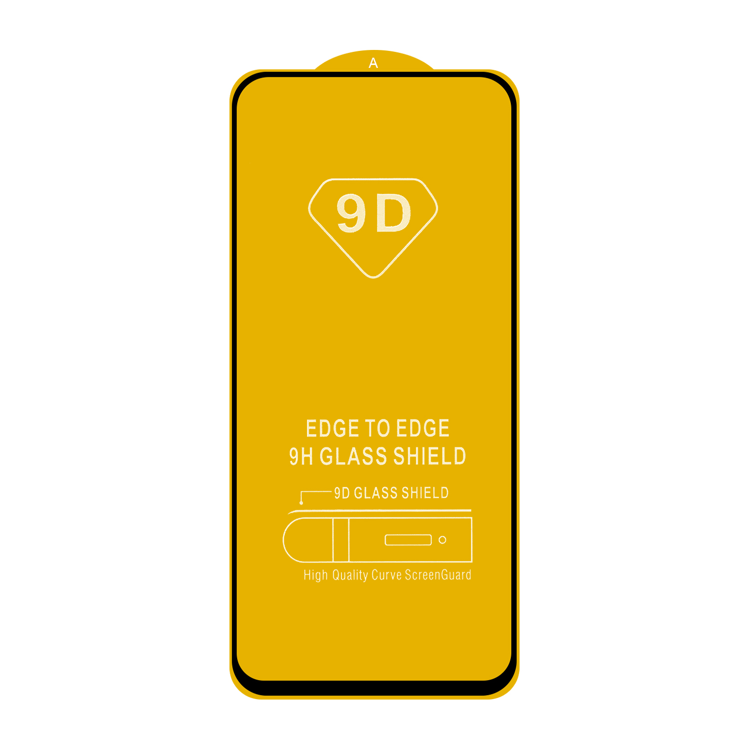 Защитное стекло "Полное покрытие" для Xiaomi Redmi 10 (Черный)