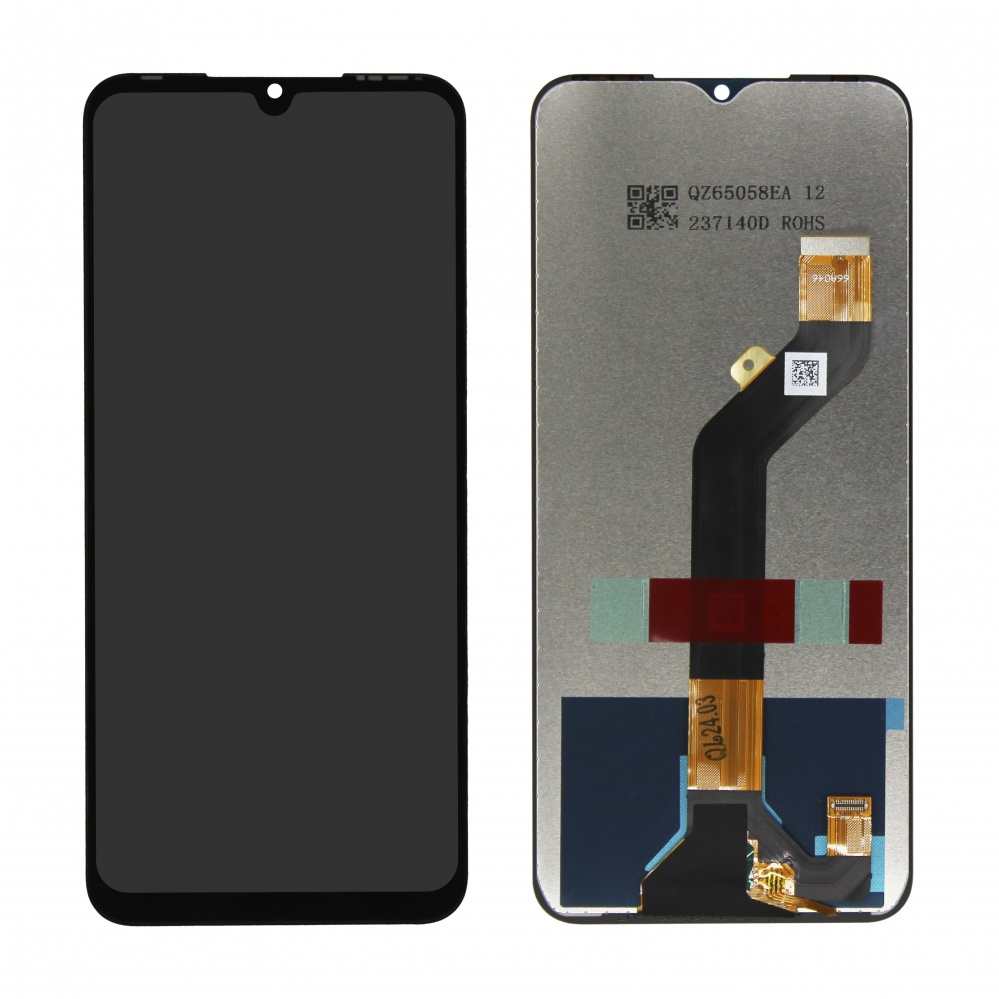 Дисплей в сборе с тачскрином для Tecno Pop 6 Pro (Черный) - OR