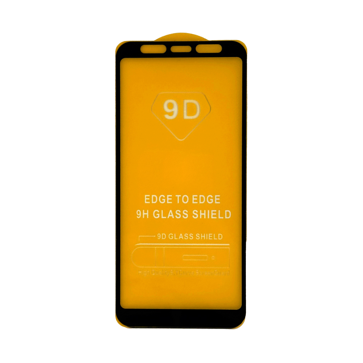 Защитное стекло "Полное покрытие" для Samsung J415F/J610F (J4+ 2018/J6+ 2018) (Черный)