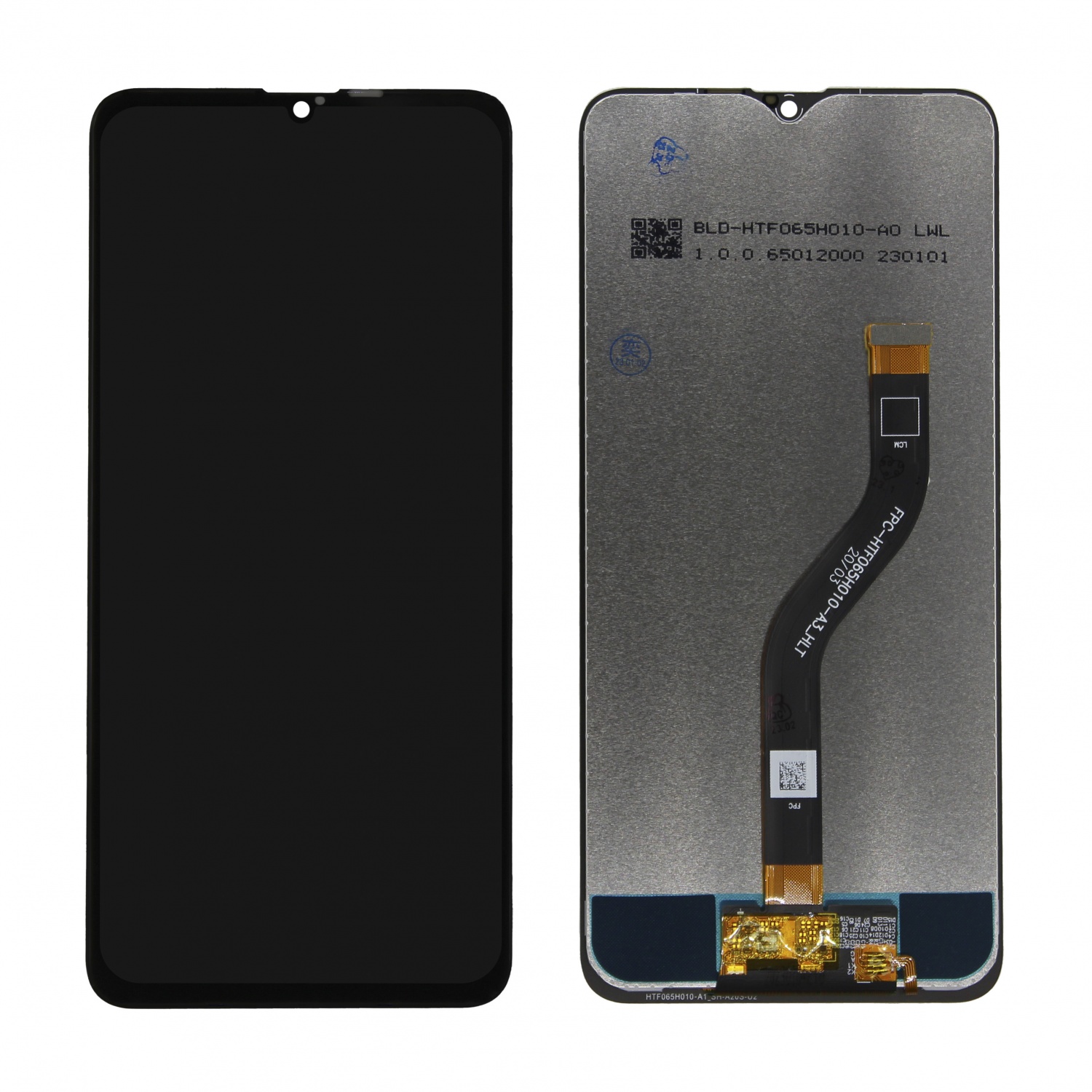 Дисплей в сборе с тачскрином для Samsung A207F (A20s) (Черный)