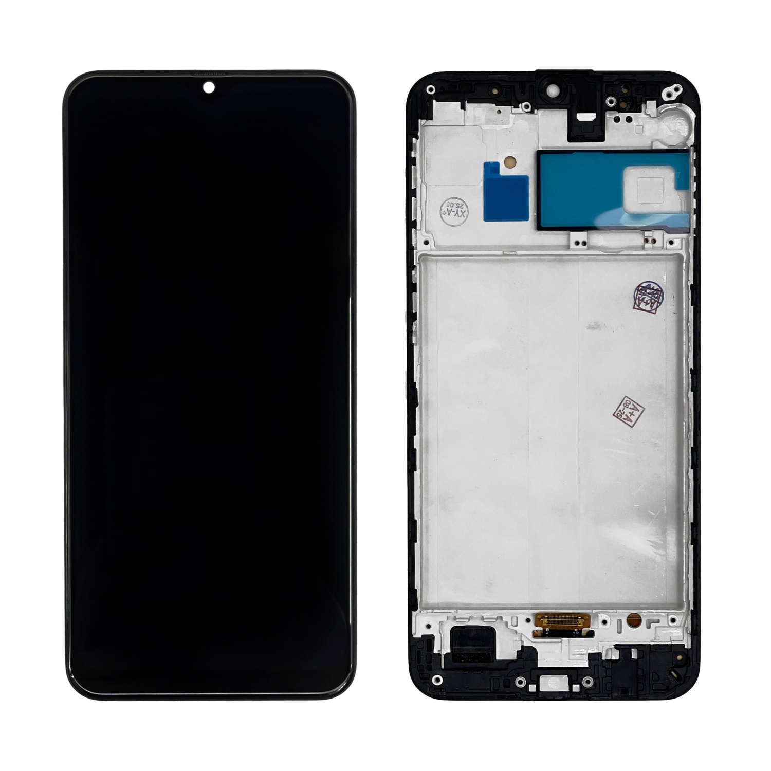 Дисплей в сборе с тачскрином для Samsung M315F (M31) (Черный) - в рамке OLED