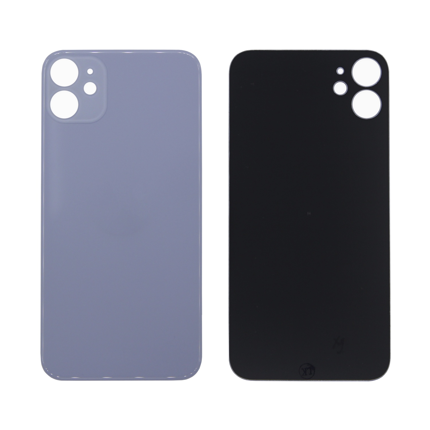 Задняя крышка для iPhone 11 (Фиолетовый) - с широким вырезом