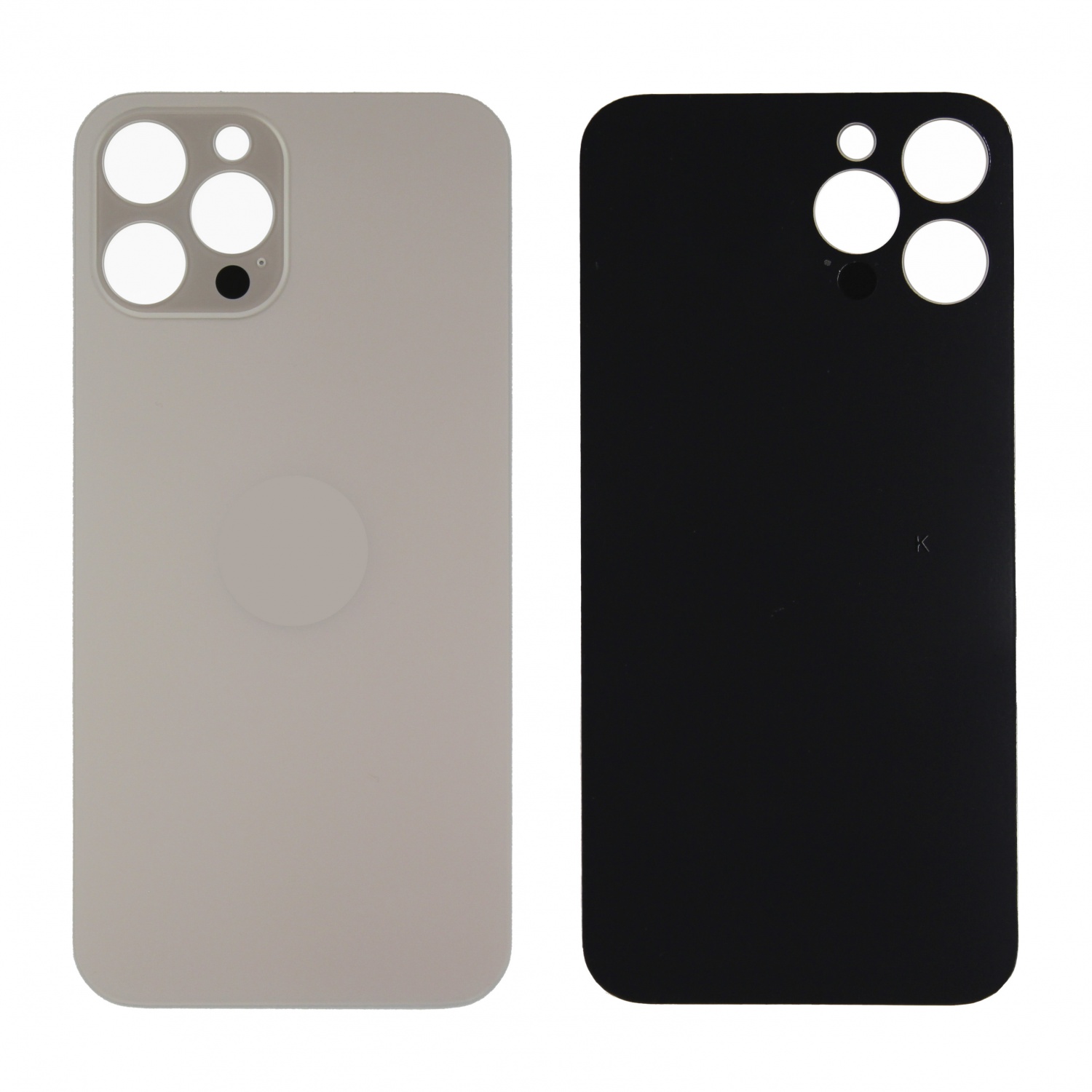 Задняя крышка iPhone 12 Pro Max (Золотой) - с широким вырезом Задняя крышка iPhone 12 Pro Max (Золотой) - с широким вырезом