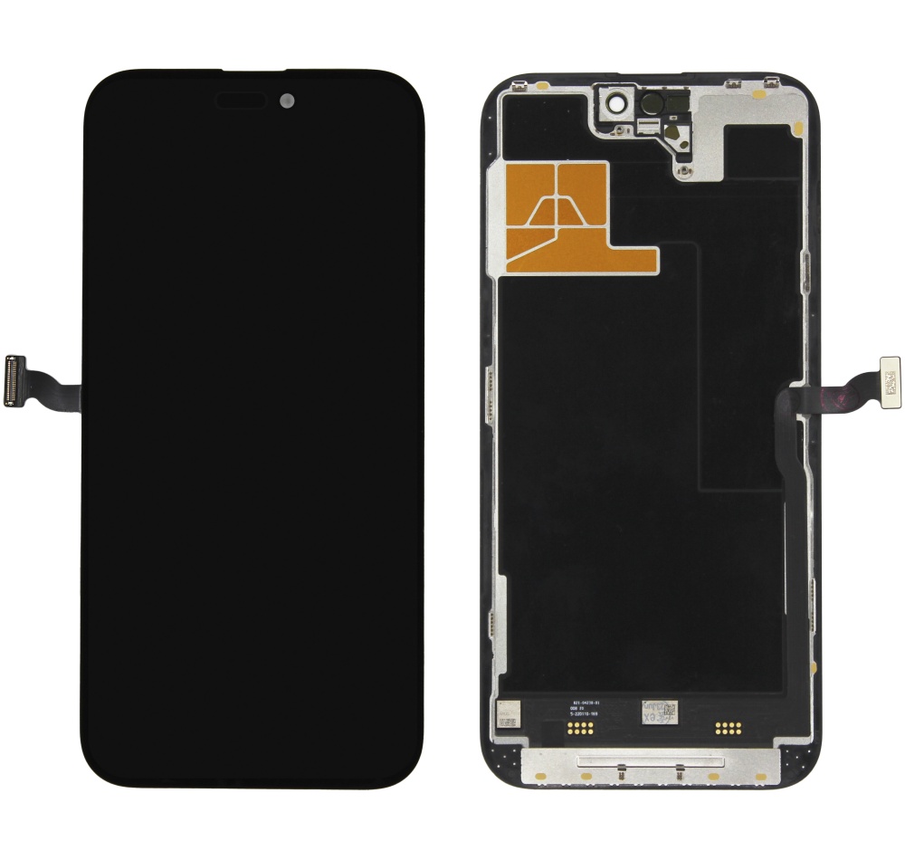 Дисплей в сборе с тачскрином для iPhone 14 Pro Max (Черный) - OR (заменили Тач + Стекло)