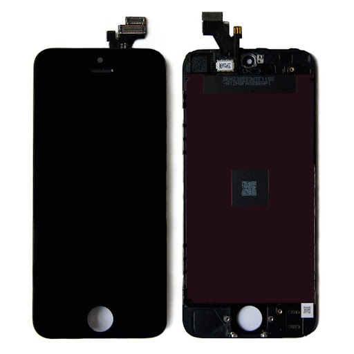 Дисплей в сборе с тачскрином для iPhone 5 (Черный) - Премиум