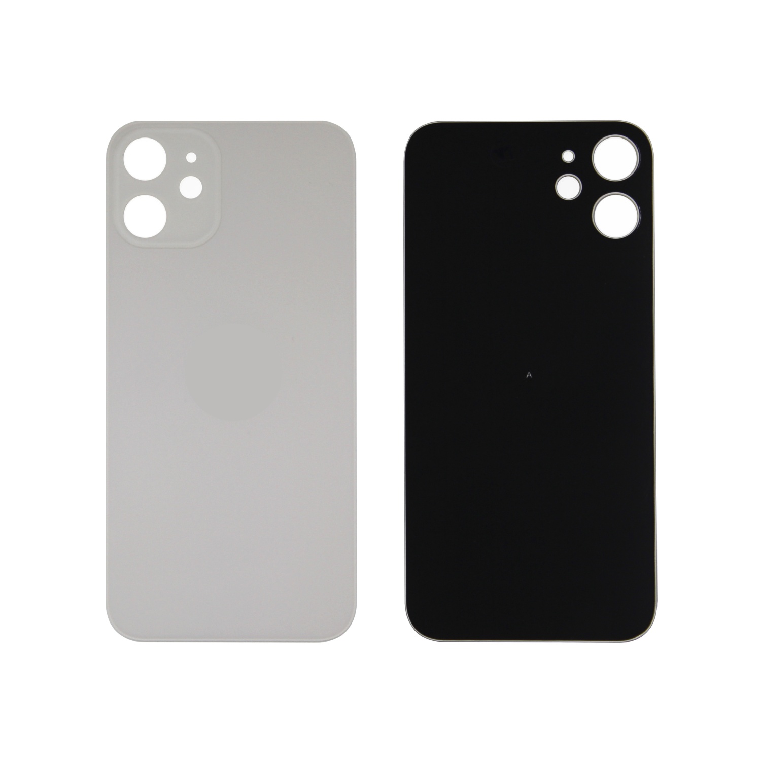 Задняя крышка для iPhone 12 mini (Белый) - с широким вырезом