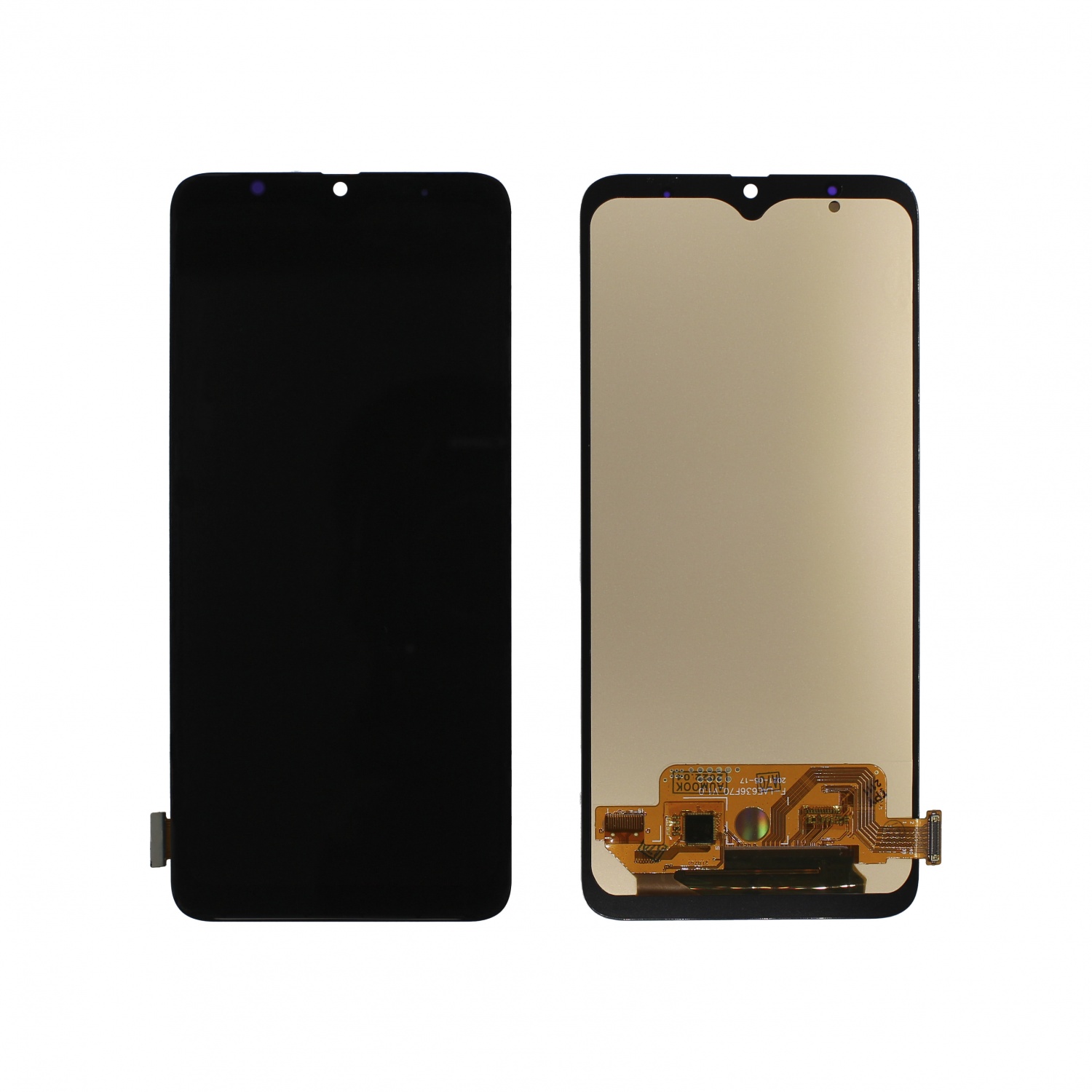 Дисплей в сборе с тачскрином для Samsung A705F/A707F (A70/A70s) (Черный) - OLED
