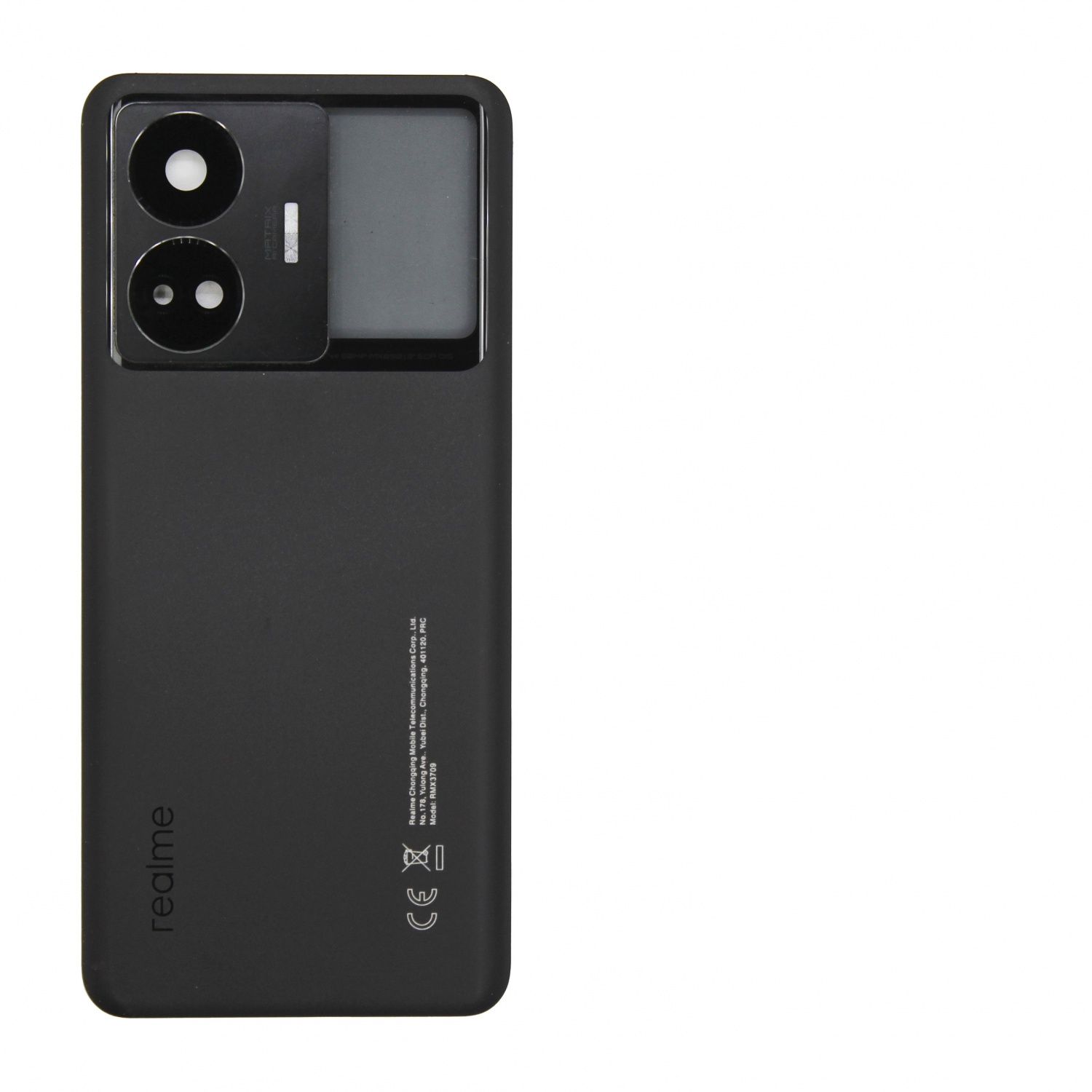 Задняя крышка Realme GT 5 (Черный) - снятый OR100%