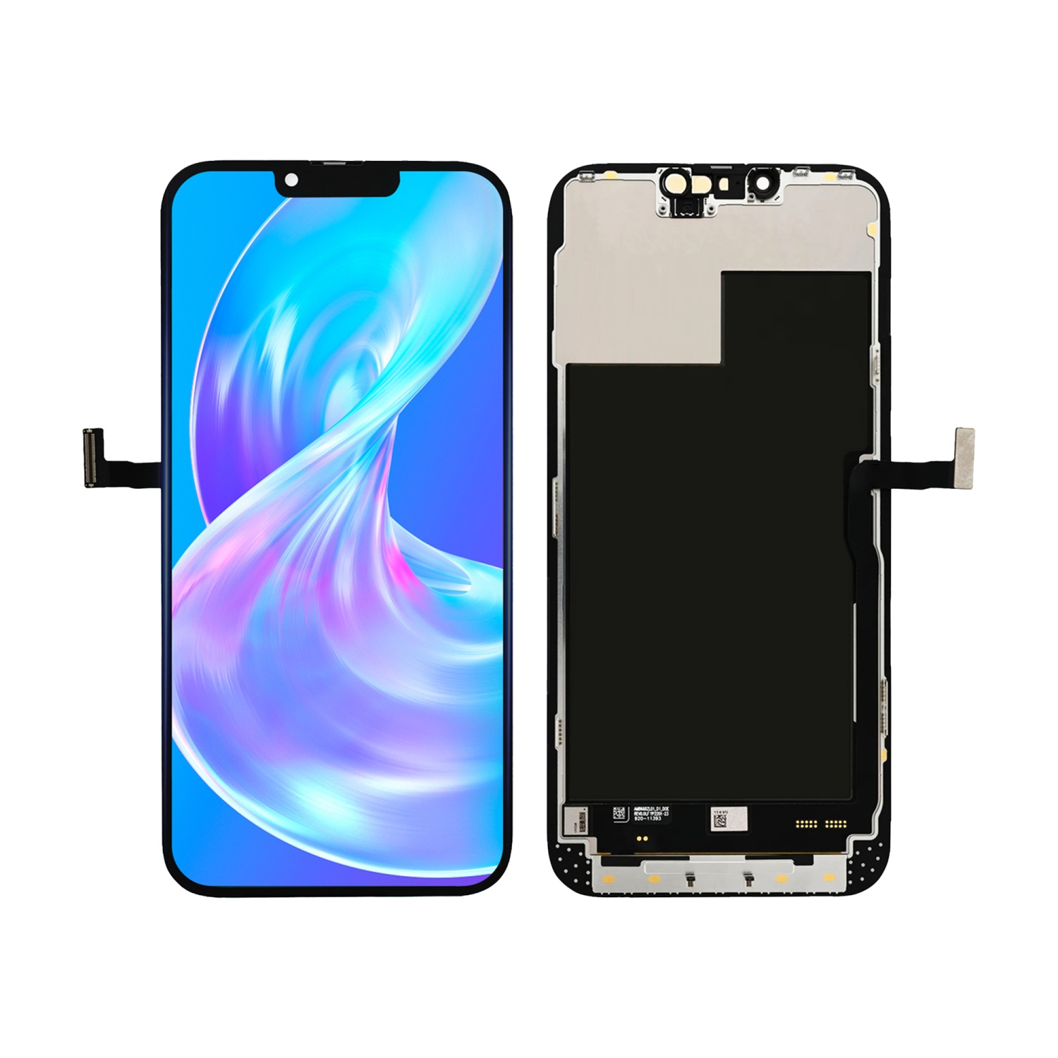 Дисплей в сборе с тачскрином для iPhone 13 Pro Max (Черный) - SOFT OLED (120Гц)
