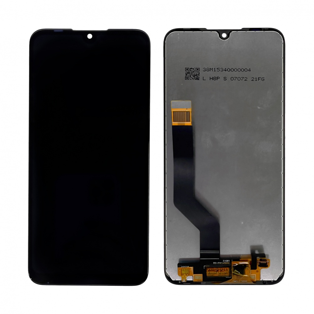 Дисплей в сборе с тачскрином для Xiaomi Mi Play (Черный) - Премиум