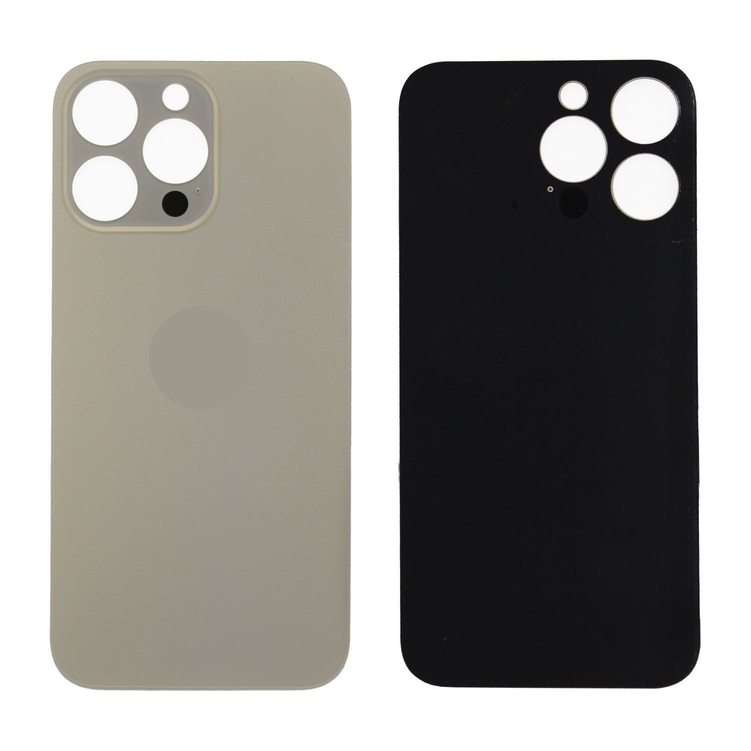 Задняя крышка для iPhone 14 Pro Max (Золотой) - с широким вырезом