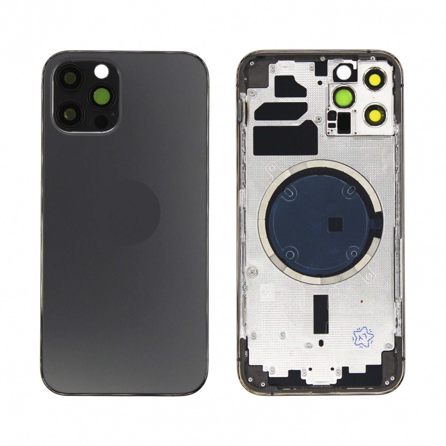 Корпус для iPhone 12 Pro (Серый) - Премиум